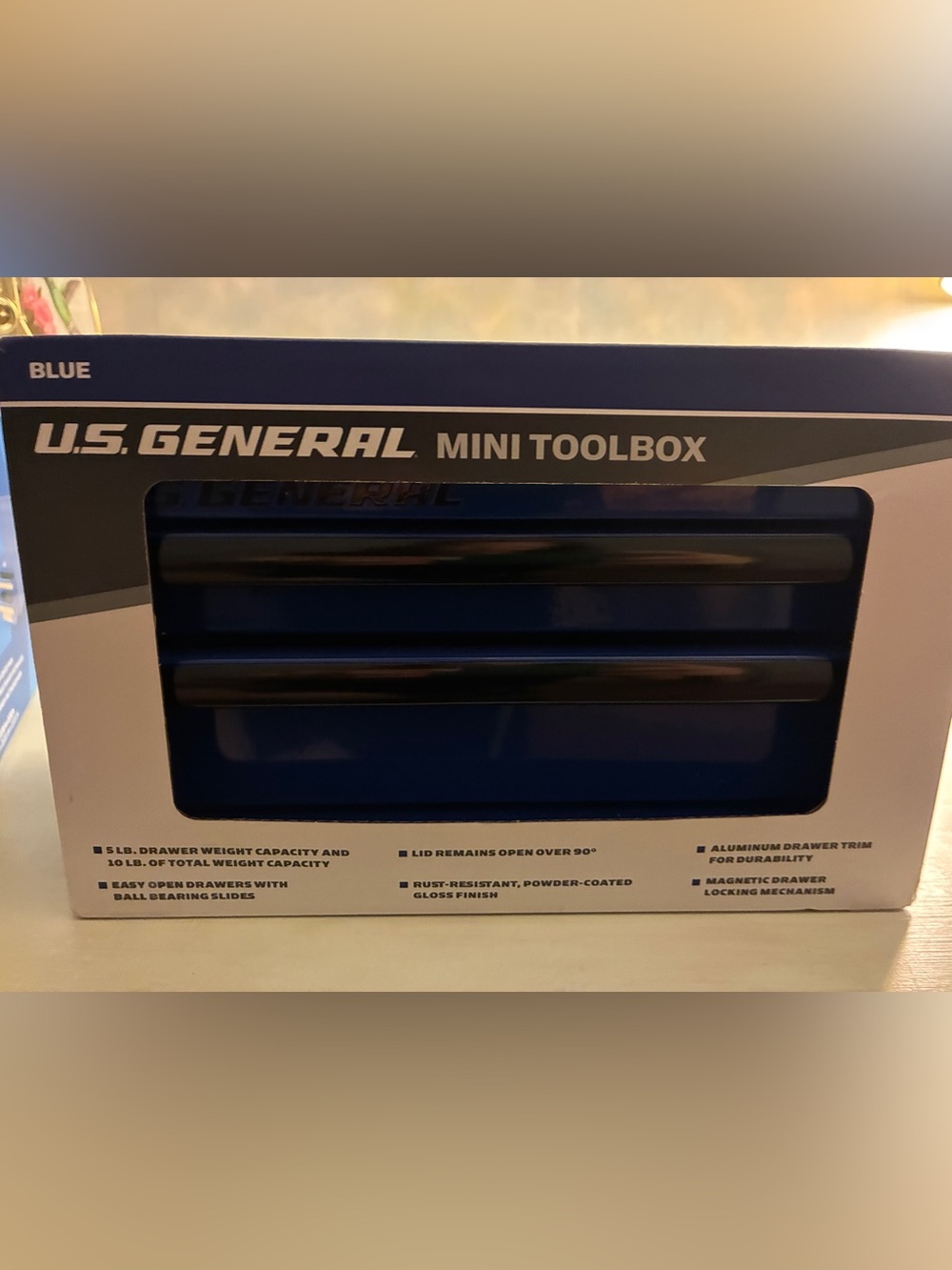 GENERAL Mini Toolbox in Dark Blue